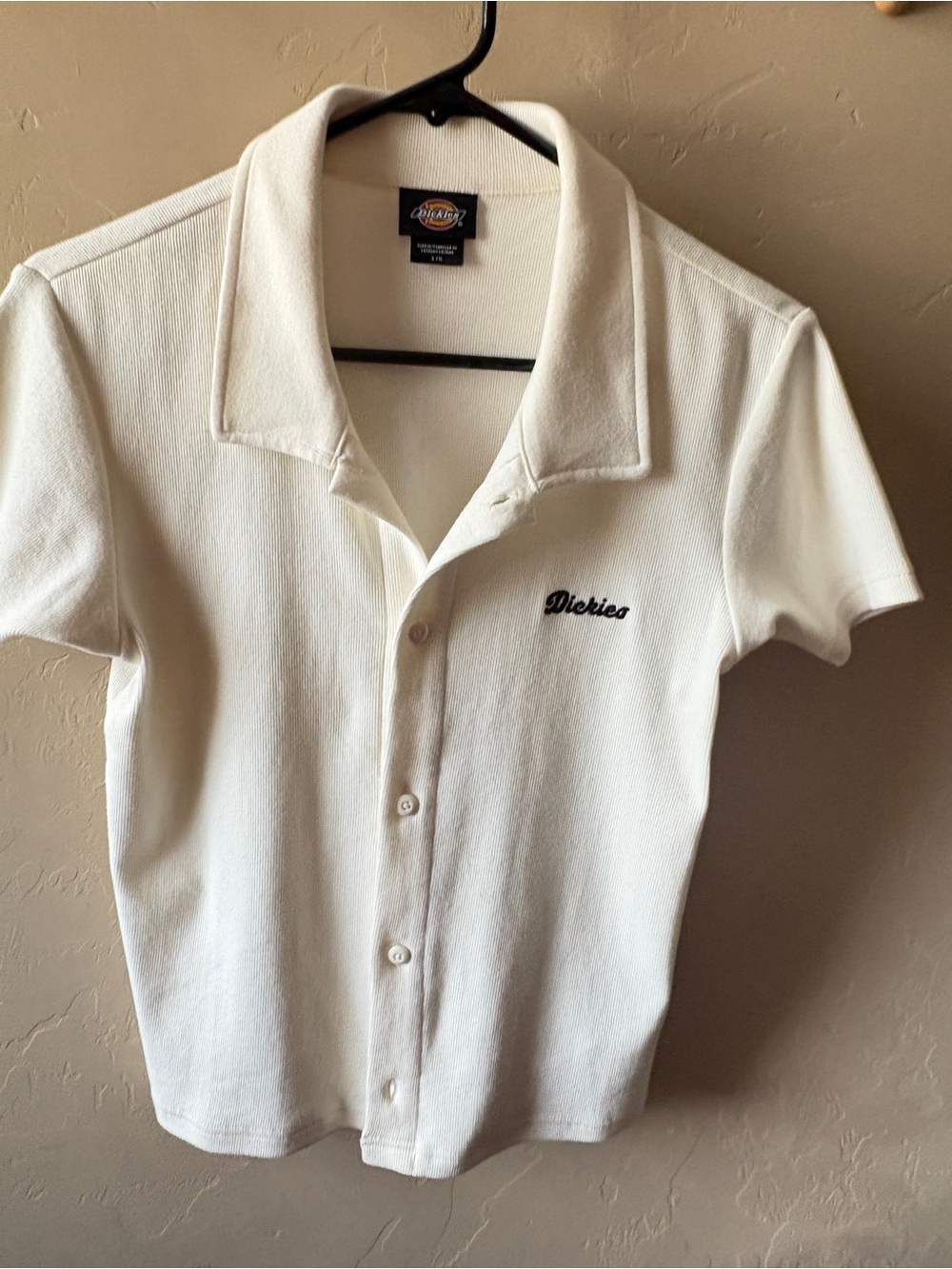 Dickies baby tee in white
